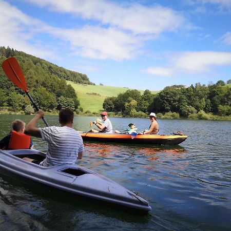 Haus Julia Direkt Am Hennesee Mitten Im Sauerland Meschede Exterior foto